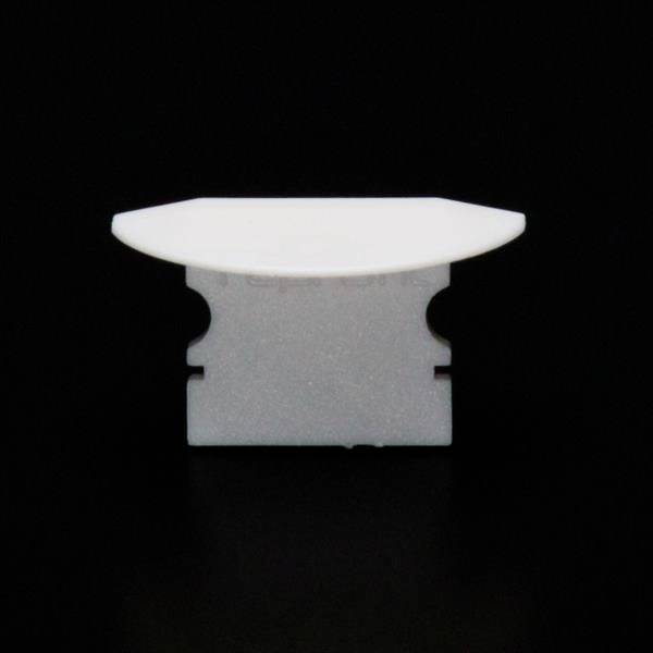 Biała ceramiczna podwójna ostrze na czarnym tle, często używana do precyzyjnych cięć.