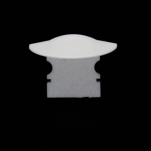 Biały obiekt w kształcie ostrza na czarnym tle.