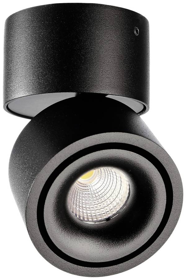 Lampa sufitowa, natynkowa Deko Light Uni II Mini 348178 LED LED wbudowany na stałe 8 W czarny głęboki (ral 9005) 600 lm