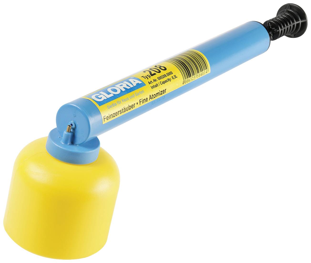 Gloria Haus und Garten 000208.0000 Typ 208 Обприскувач садовий 0,3 л синій, жовтий