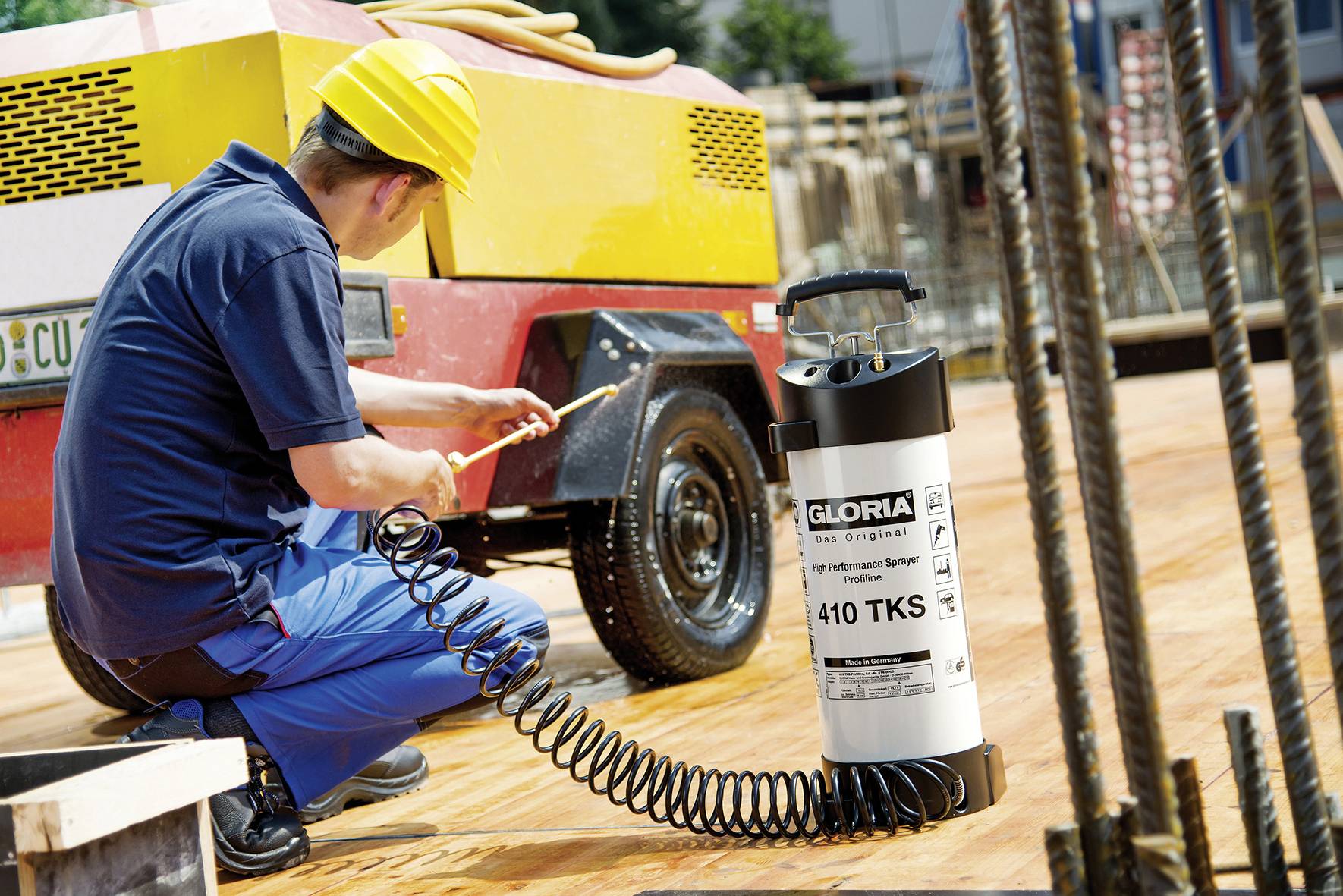 Обприскувач високого тиску Gloria Home and Garden 410 TKS Profiline