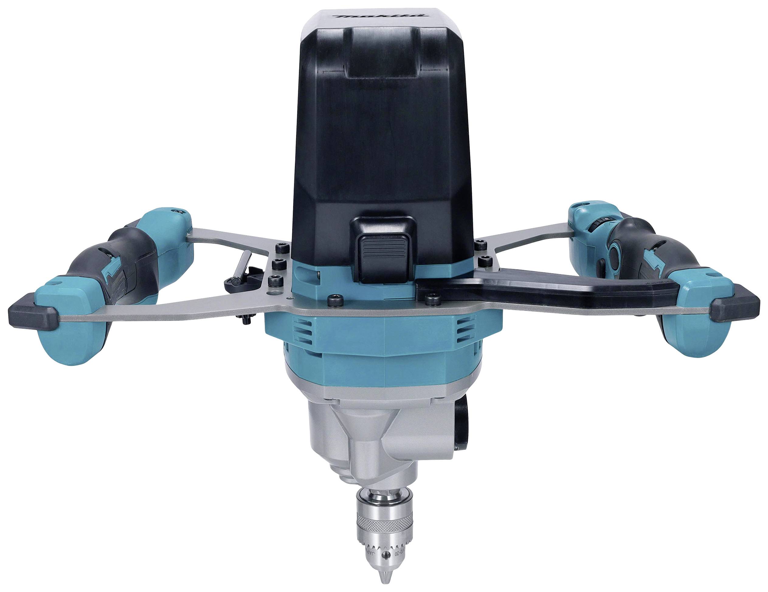 Frezarka górnowrzecionowa z niebieskimi i szarymi uchwytami, idealna do frezowania drewna.