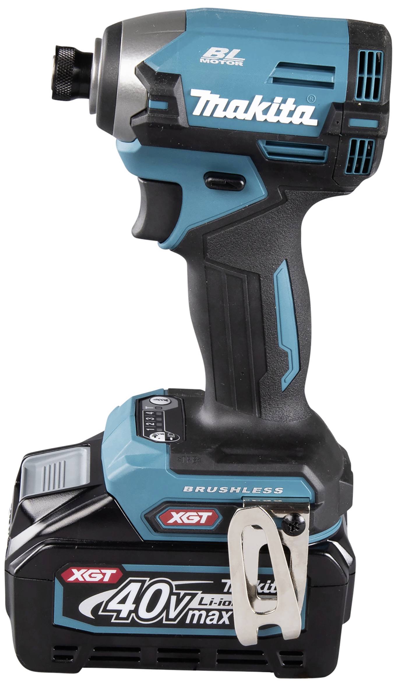 Makita TD003GA202 Акумуляторний ударний гайковерт 210 Нм 40 В Кількість акумуляторів у комплекті 2 літій-іонні, включаючи 2 акумул