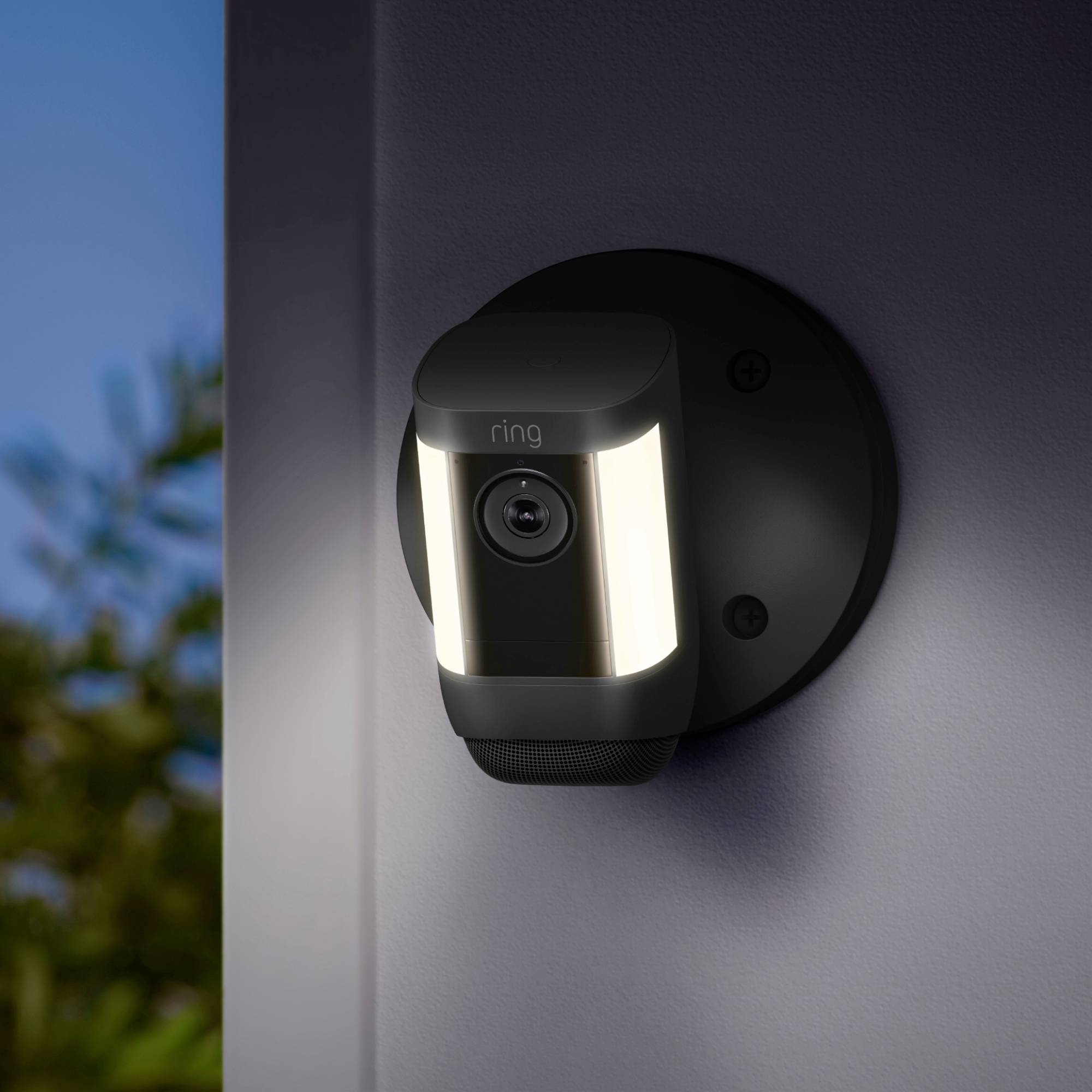IP-камера відеоспостереження з кільцевим підключенням Spotlight Cam Pro - Дротова - Чорна 8SC1S9-BEU3 WLAN 1920 x 1080 пікселів