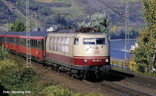 Lokomotywa elektryczna H0 Piko H0 51689, Interfejs Analog DC, Długość ze zderzakami: 224 mm, Epoka: V