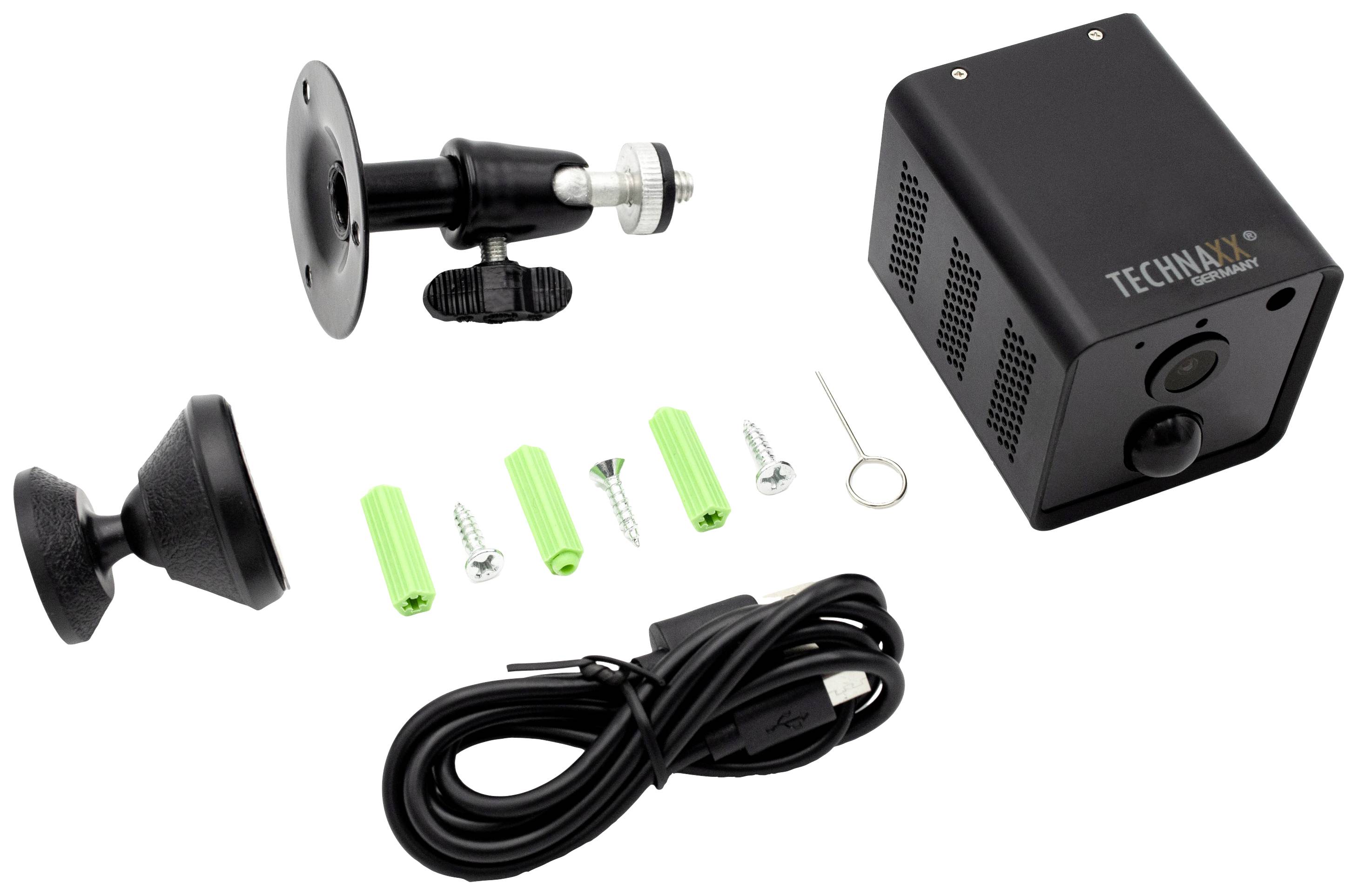 IP-камера відеоспостереження Technaxx TX-190, 4989 WLAN, LAN, 2304 x 1296 пікселів