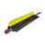 Żółty plastikowy kanał ochronny, na którym spoczywa czerwony kabel. Służy on ochronie przewodów w mocno uczęszczanych obszarach.