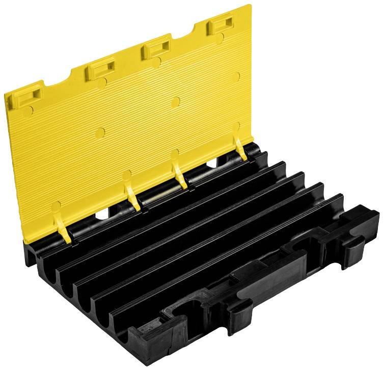 Мотузковий міст DEFENDER від Adam Hall, середня секція 869350, поліуретан, чорний/жовтий, кількість каналів: 5, 475 мм, вміст: 1 ш