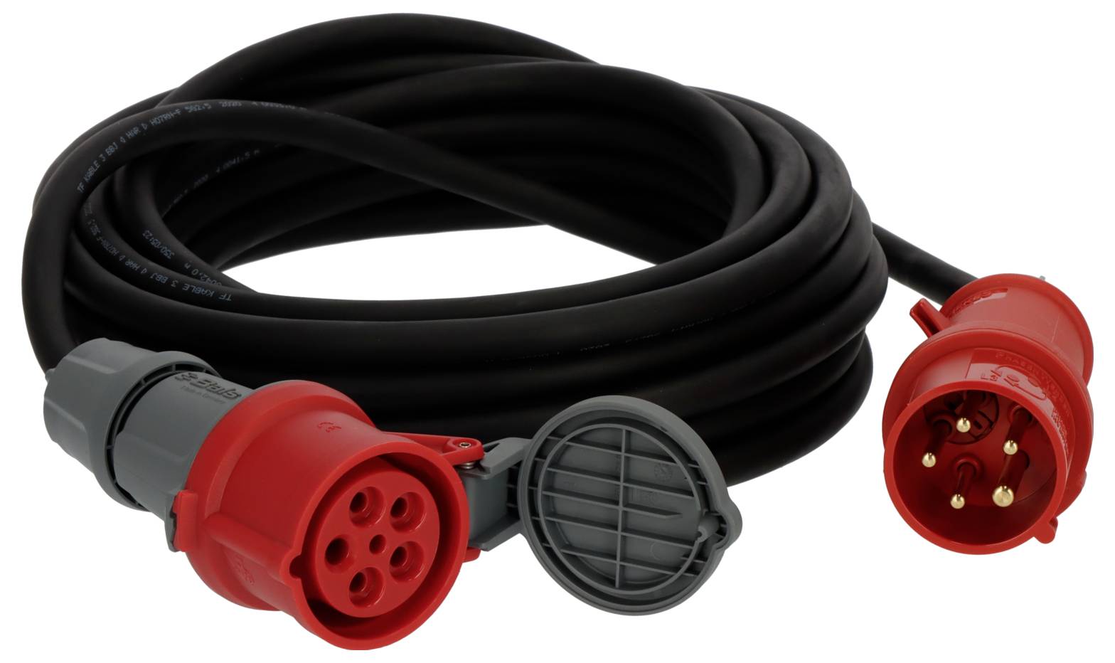 Подовжувач Brennenstuhl 1169370100 1169370100, розетки: 1, H07RN-F 5G 2,5 мм², | 400 В, 16 А, 10 м