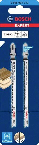 Полотна для лобзика Bosch Accessories 2608901712 2608901712 2 шт.