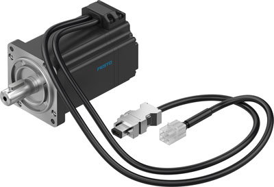 Silnik serwo FESTO EMMB-AS-60-02-K-S30M 8097177, 1.4 A