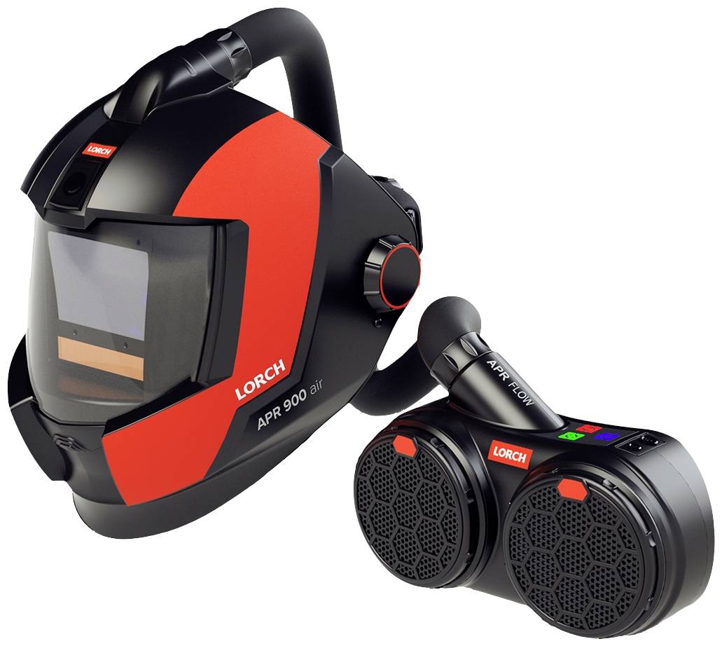 Зварювальна маска Lorch APR Flow + APR 900 з повітряним насосом 553.3201.1 1 шт.