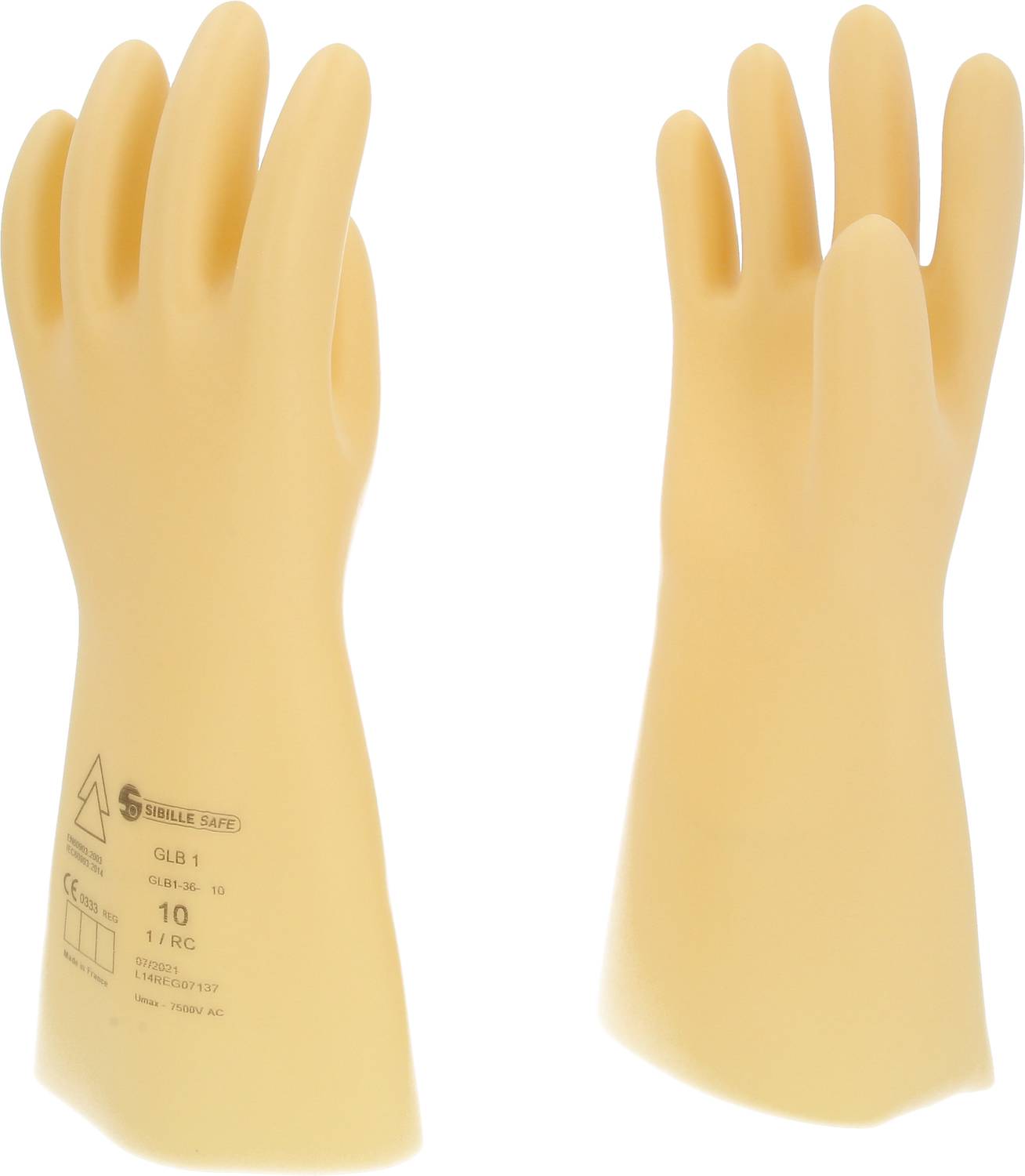 KS Tools 117.0054 Рукавички для електрика Розмір рукавичок: 10 1 пара(и)