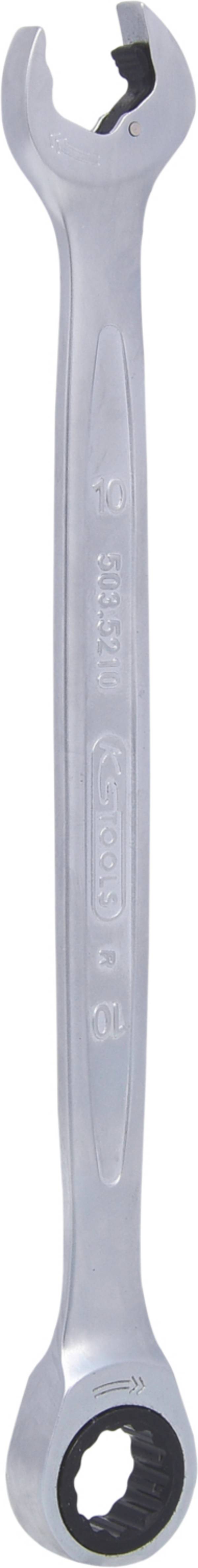 KS Tools 503.5210 5035210 Klucz oczkowy grzechotkowy  Rozmiar klucza (metryczny) (tylko do tytułu) 10 mm