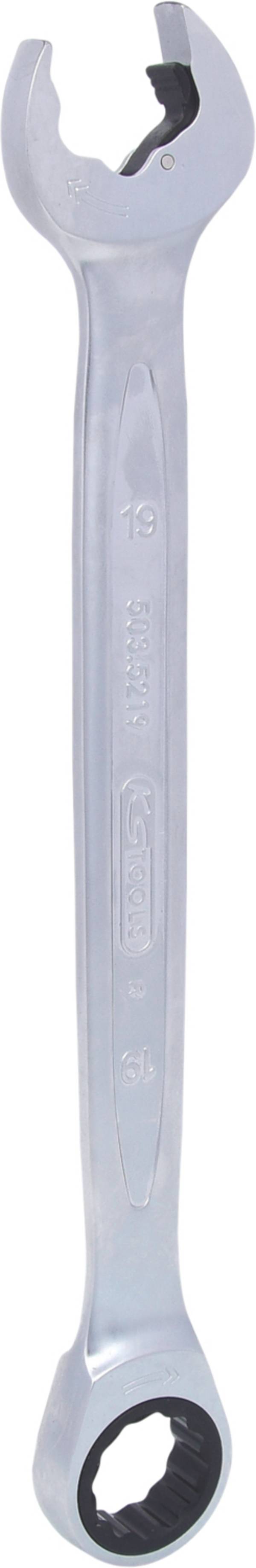 KS Tools 503.5219 5035219 Klucz oczkowy grzechotkowy  Rozmiar klucza (metryczny) (tylko do tytułu) 19 mm