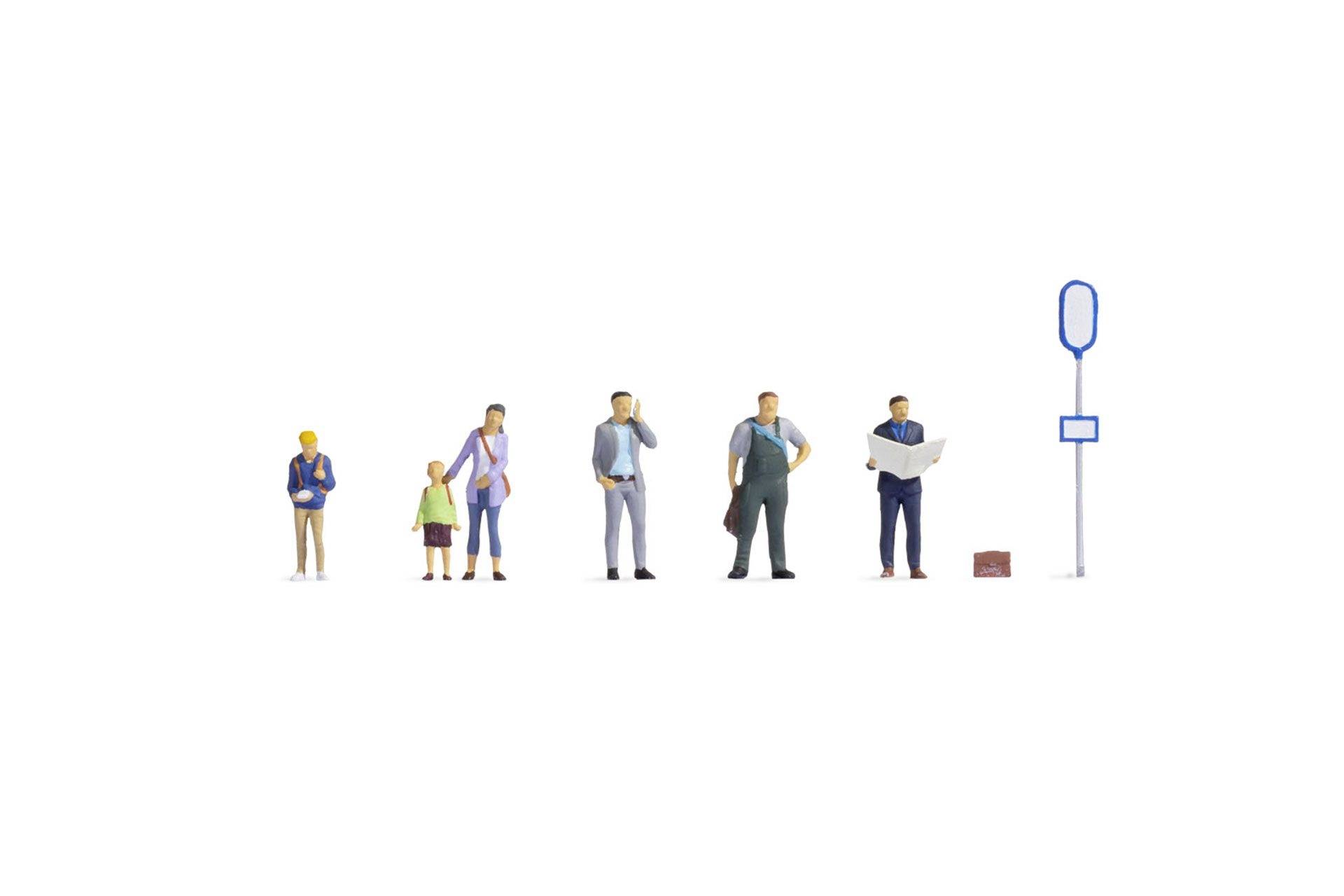 NOCH TT На автобусній зупинці модель готова