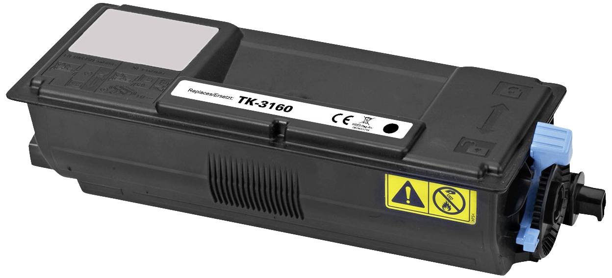 Тонер-картридж Renkforce, сумісний з Kyocera TK-3160, чорний, 12500 сторінок, RF-5609474, RF-5609474