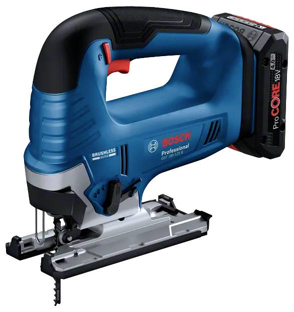 Акумуляторний лобзик Bosch Professional GST 18V-125 B solo 06015B3000 без акумулятора, без зарядного пристрою, вкл. кейс 18 В