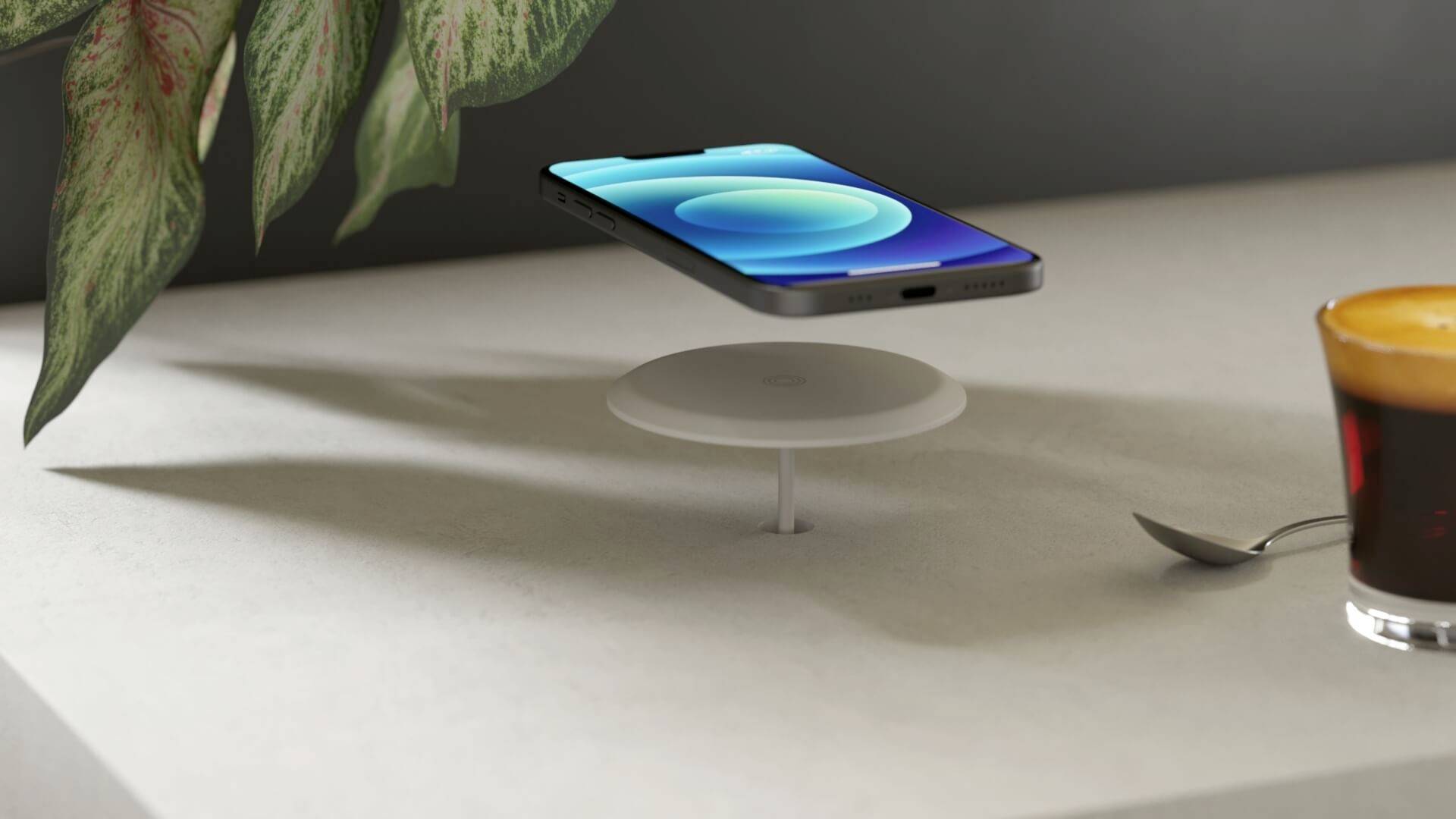 Вбудований індуктивний зарядний пристрій ZENS DYI ZEBI04W/00