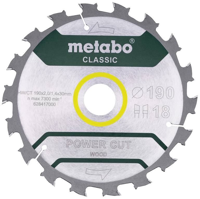 Tarcza tnąca Metabo 190 x 30 mm 1 szt.