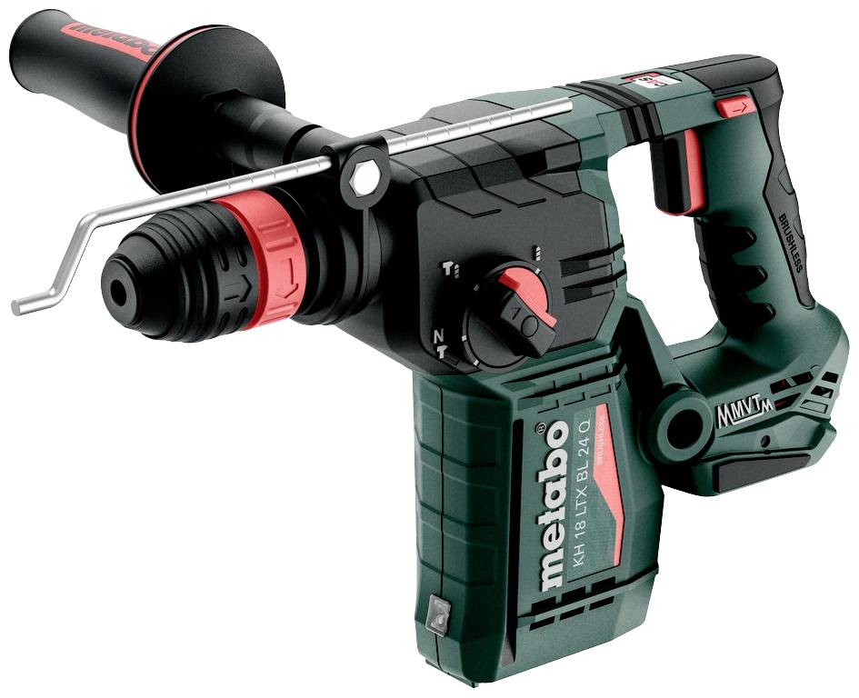 Metabo KH 18 LTX BL 24 Q SDS-Plus - Багатофункціональний акумуляторний перфоратор; 18 В; безщітковий, без акумулятора, без зарядно