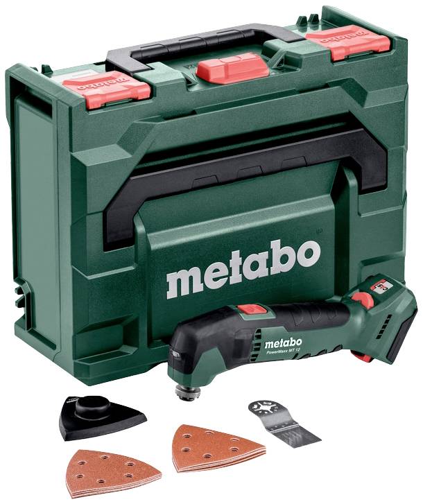 Metabo PowerMaxx MT 12 613089840 Акумуляторний багатофункціональний інструмент без акумулятора, без зарядного пристрою, вкл. кейс 