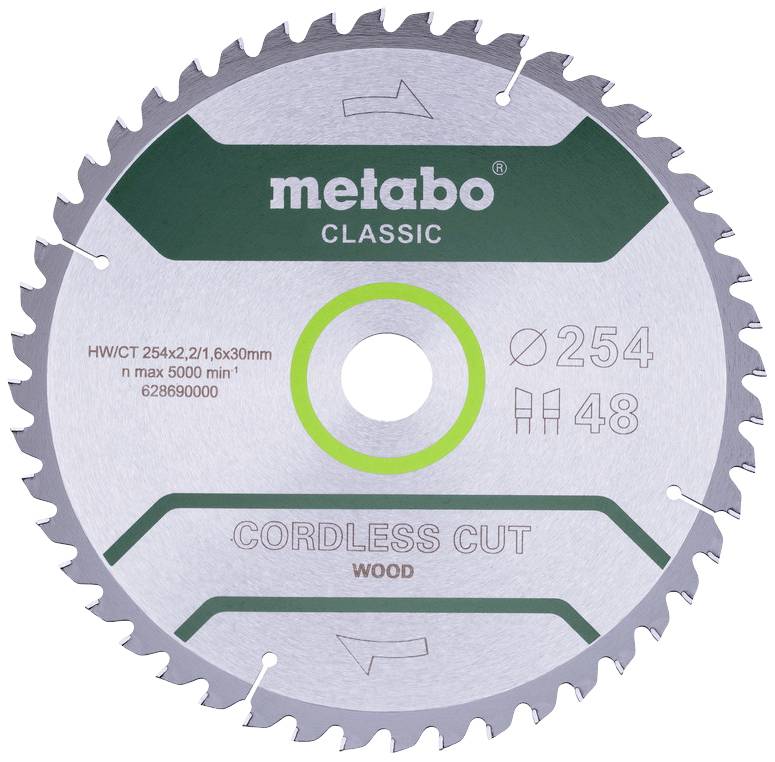 Tarcza tnąca Metabo 254 x 30 mm 1 szt.