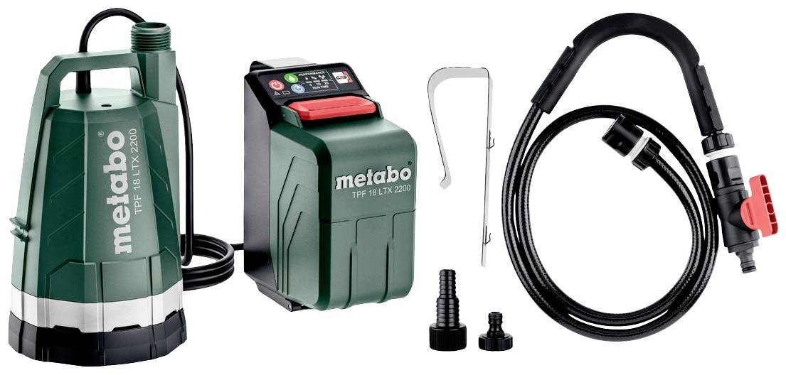 Занурювальний насос Metabo TPF 18 LTX 2200 601729850 2200 л/год