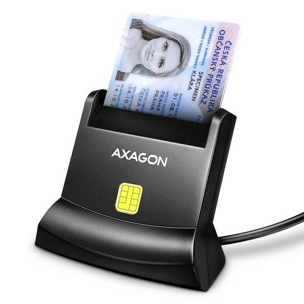 Czytnik kart chip AXAGON CRE-SM4N 1 szt.