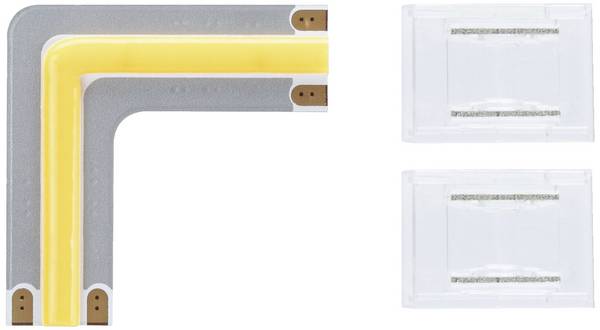 Paulmann 71122 Łącznik kątowy 90° 24 V (D x S x W) 30 x 10 x 1.6 mm 1 szt.