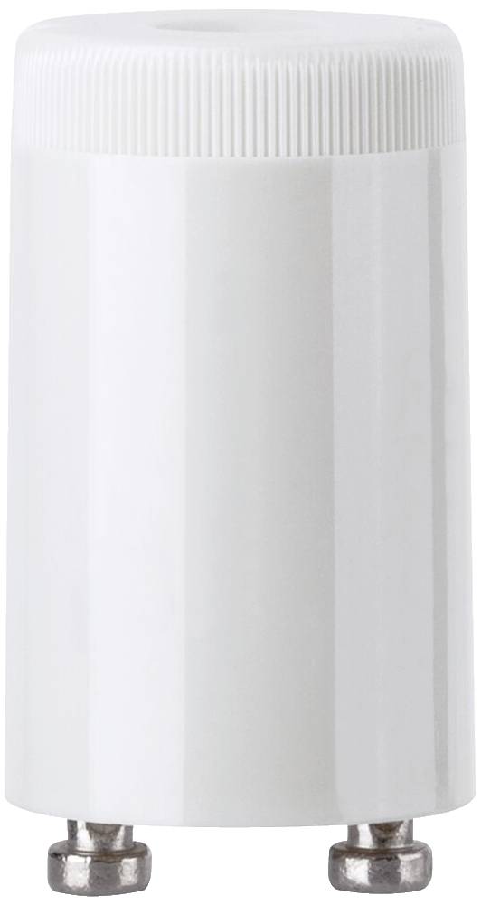 Biały cylindryczny adapter filtra wody z dwoma metalowymi złączkami od spodu, używany do podłączania do systemów kranowych.