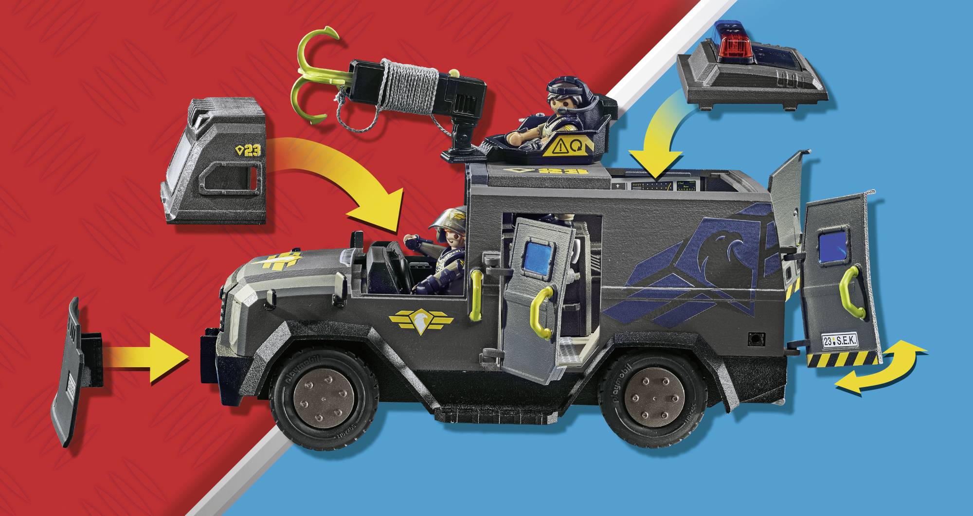 Playmobil® City Action 71144 - SWAT-Geländefahrzeug main image 1