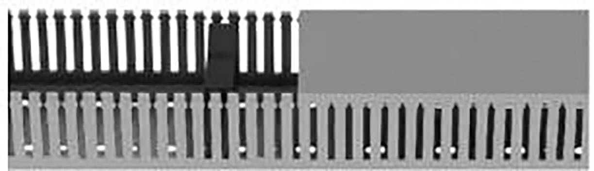 Hager DNG2002007030B Профіль для пучків DNG2002007030B (Д x Ш x В) 2 м x 20 мм x 20 мм 2 м