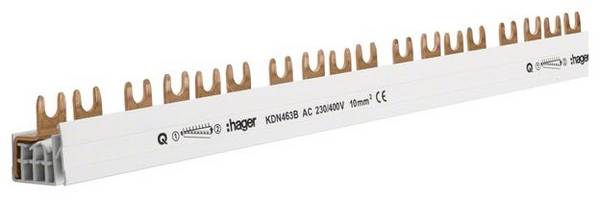 Hager KDN463B KDN463B Szyna fazowa izolowana 1000 mm 1 szt. sztuka