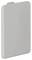 Prostokątna, szara płyta z zaokrąglonymi narożnikami i małą zakładką przy górnej krawędzi.