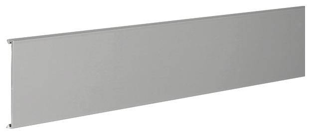 Prostokątny, szary panel na białym tle.