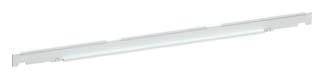 Długa, wąska lampa LED, biała, pozbawiona widocznych szczegółów lub otoczenia.