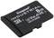 Karta microSD Kingston Industrial o pojemności 8 GB, przeznaczona do wymagających środowisk, w kolorze czarnym.