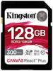 Kingston Canvas React Plus SD 128 GB Class 10 UHS-II