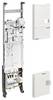 Hager ZH3ET51W Kompletne pole nadtynkowy Opis 1 szt.