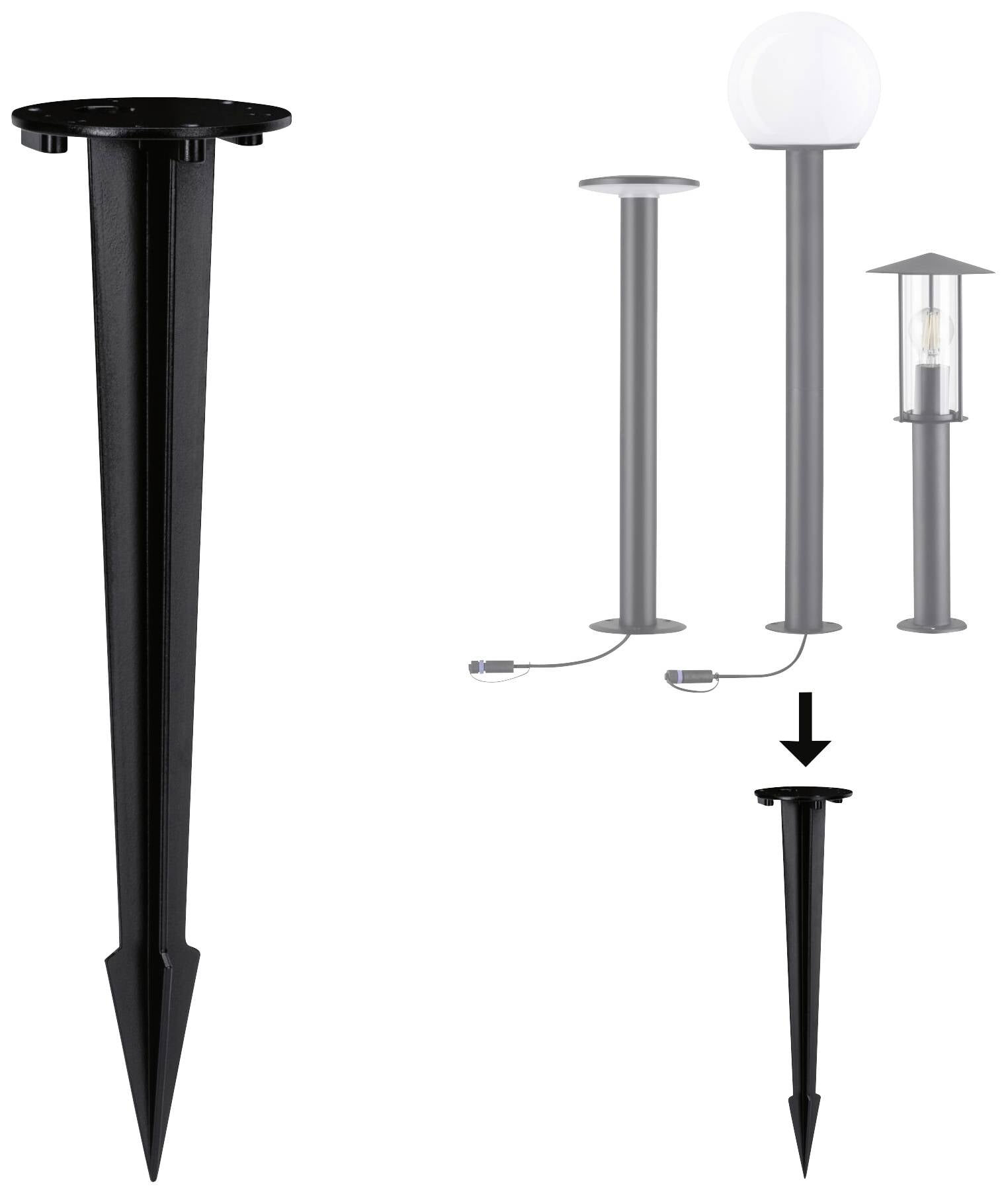 Грунтовий шип Paulmann 94695 1 шт.