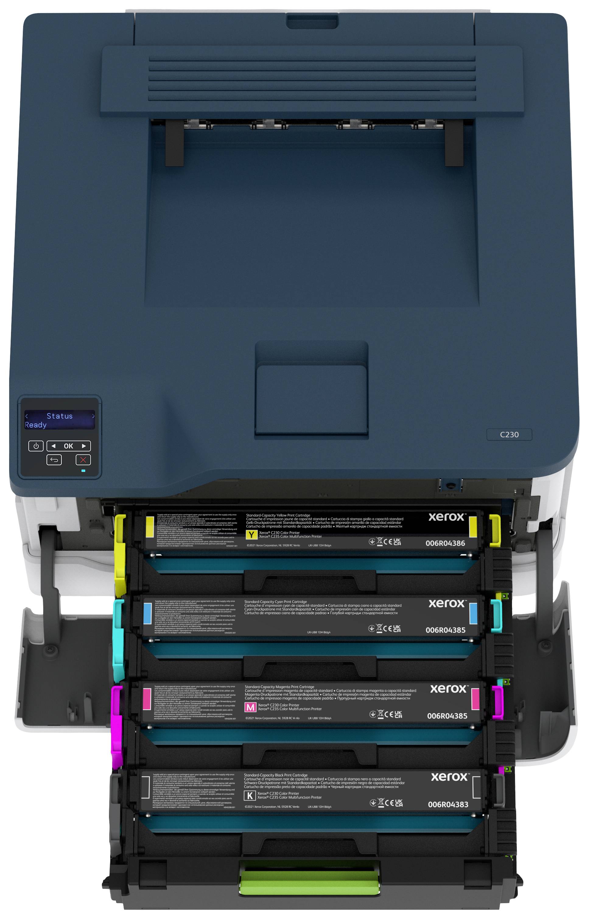 Xerox C 230 Drukarka laser druk kolorowy A4 22 Stron/min 22 Stron/min 600 x 600 dpi Duplex, LAN, WLAN-5