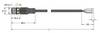 Turck 6625035 Kabel połączeniowy czujnika/aktuatora 5 m Ilość pinów: 3 1 szt.