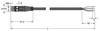 Turck 6630067 Kabel połączeniowy czujnika/aktuatora PSG3M-2/TXY, piny: 3, 2 m, 1 szt.