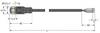 Turck 6933714 Kabel połączeniowy czujnika/aktuatora RKCV4.4T-2/TFW, piny: 4, 2 m, 1 szt.