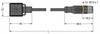 Turck 6606773 Złącze zaworowe VAS04-K81E-1.5-RSC5T/TXL, A standard, styki: 4, 24 V, 1 szt.
