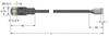 Turck 6935413 Kabel połączeniowy czujnika/aktuatora RKCV4.5T-5/TFW, piny: 5, 5 m, 1 szt.