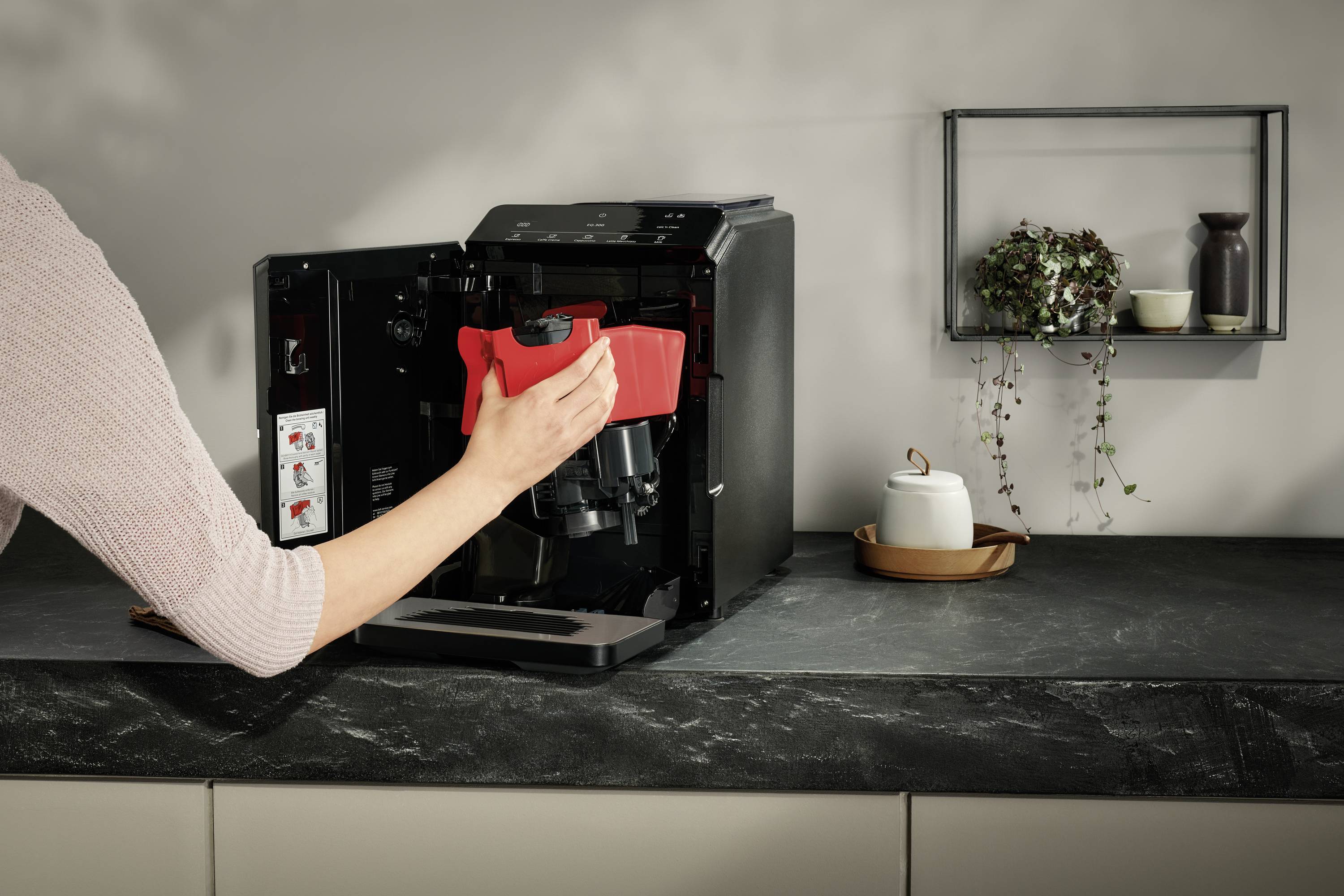 Siemens Hausgeräte Siemens SDA TF301E19 Автоматична кавова машина Piano black