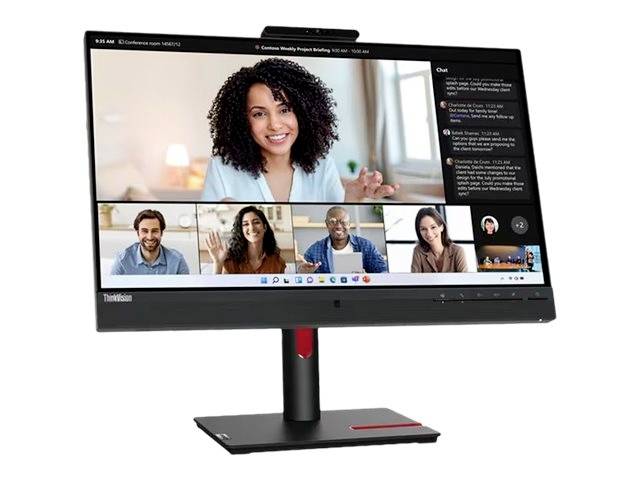 Монітор Lenovo ThinkVision T24mv-30 EEK E (A - G) 61 см (24 дюйми) 1920 x 1080 пікселів 16:9 4 мс DisplayPort, лінійний аудіовихід