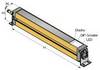 Turck Kurtyna świetlna SLSCE30-450Q8 Wysokość ochronna 450 mm